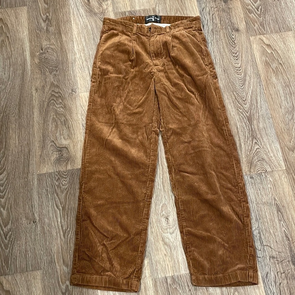 Brown corduroy 30x 30 pants